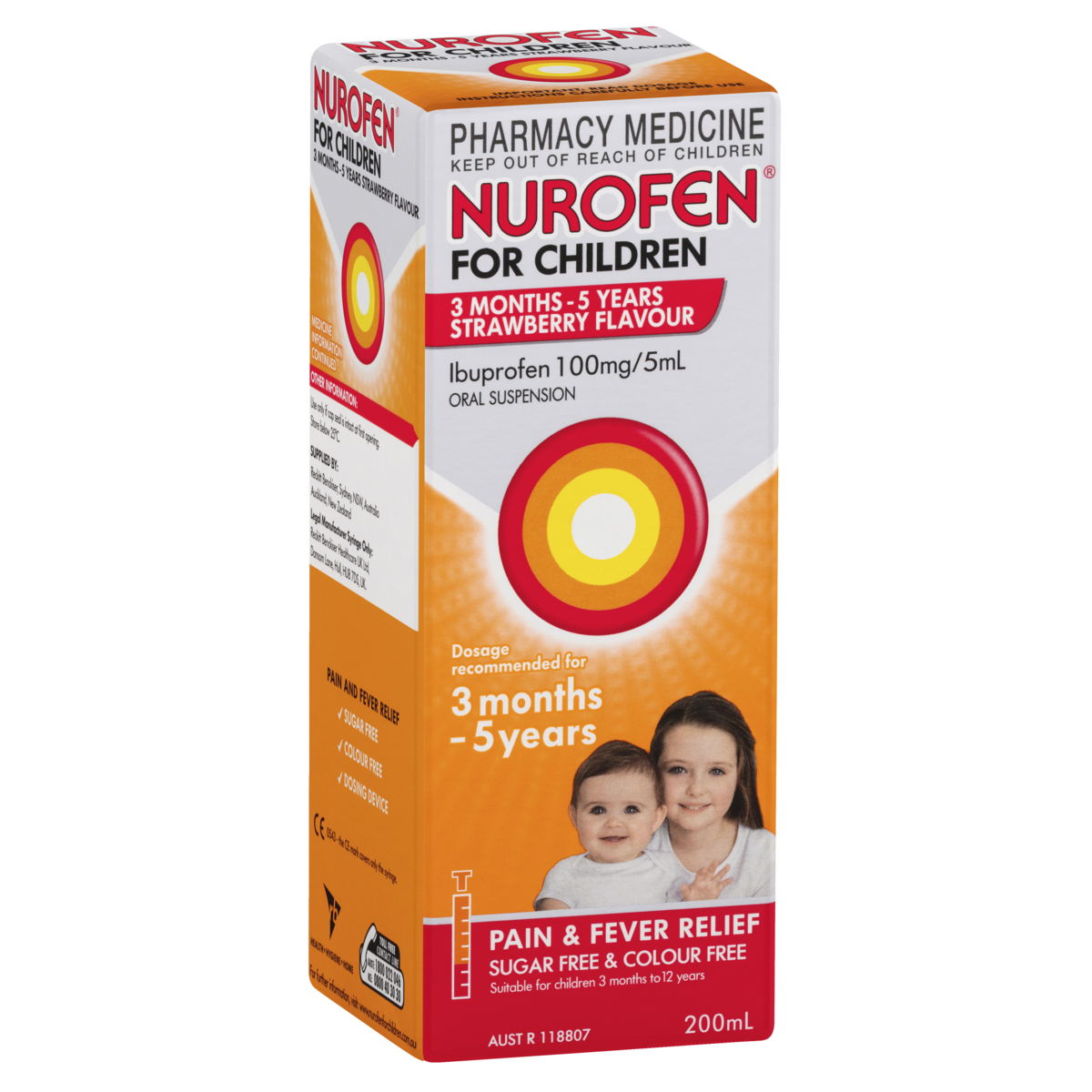 Nurofen For Children 3 Months+ Baby Pain Relief Nurofen Australia